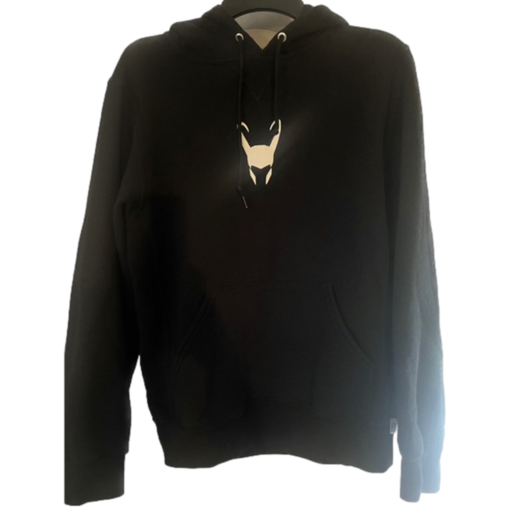 Russel Athletic  Loki Marvel Avengers black hoodie small